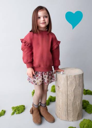 Σετ Φουτερ βολαν και φουστα