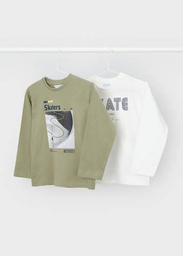 Σετ 2 μπλουζακια μακρυμανικα