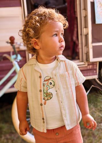 Πουκαμισο κοντομανικο γκοφρε