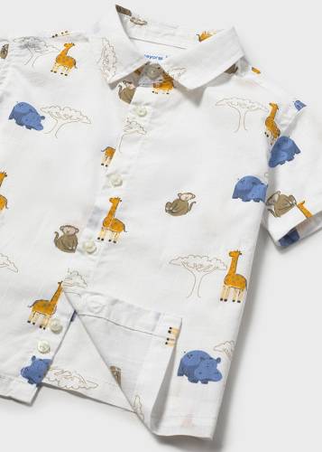 Πουκαμισο κοντομαν σταμπωτο