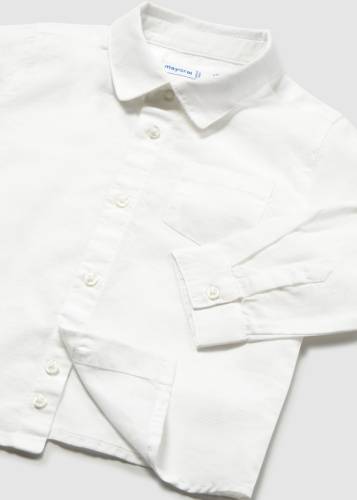 Πουκαμισο μακρ/κο λινο γιακας