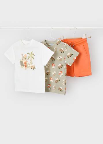 Σετ μακο 2 μπλουζες και παντελονι 