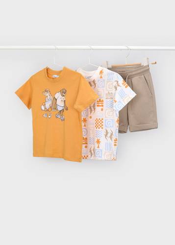 Σετ μακο 2 μπλουζες και παντελονι 